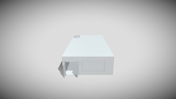 Canterbury Plaza Stores (Left Door) 3D Model