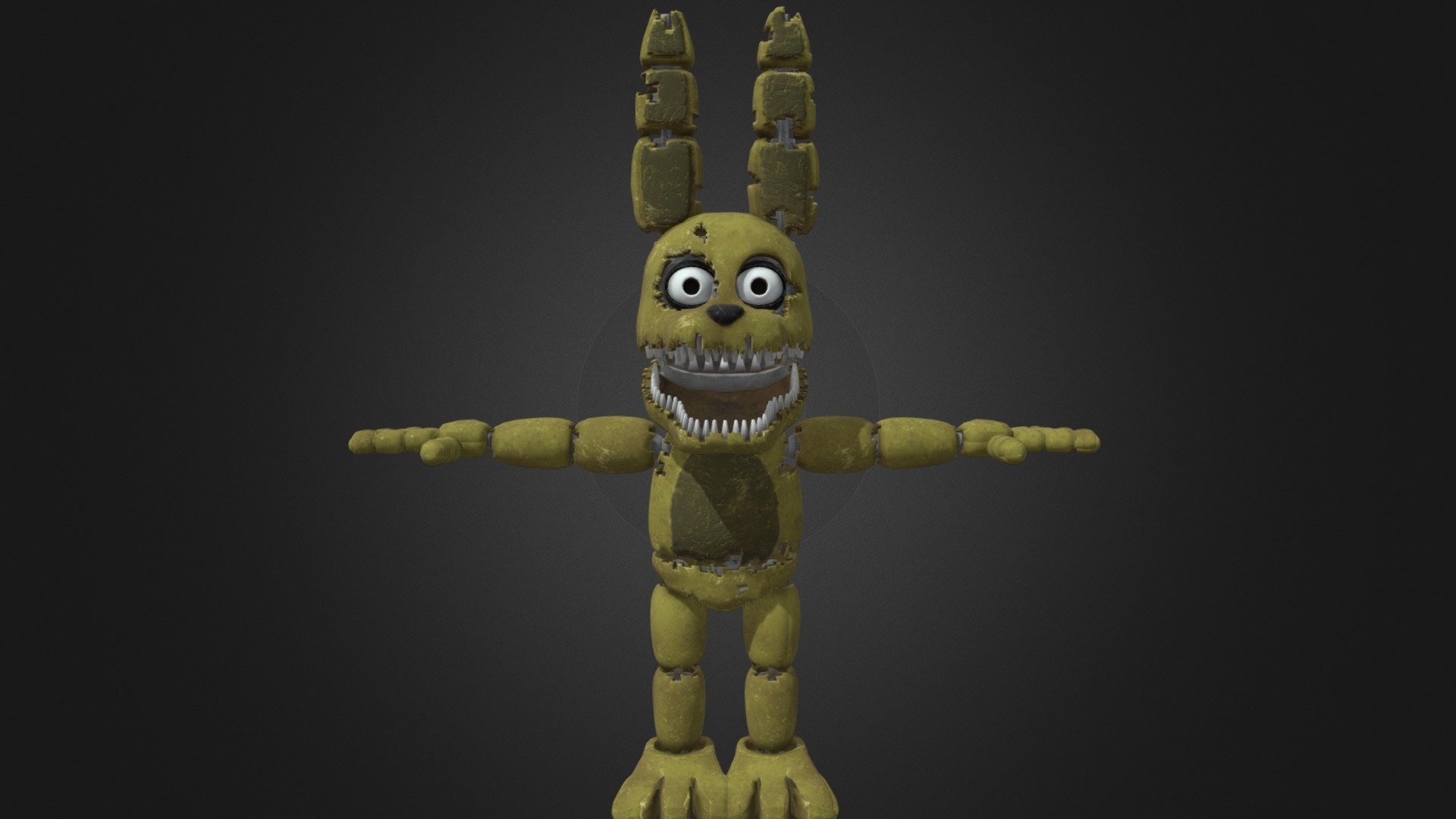 He is real??? Fully 3D printed plushtrap (OC) : r/fivenightsatfreddys