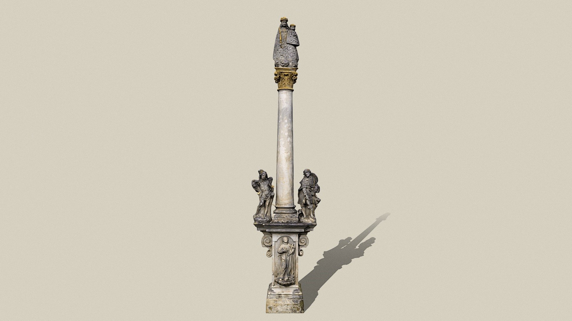 Mariensäule — Sketchfab embed 3D viewer