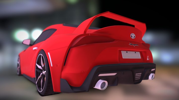 Toyota Supra Mk5 3D Model