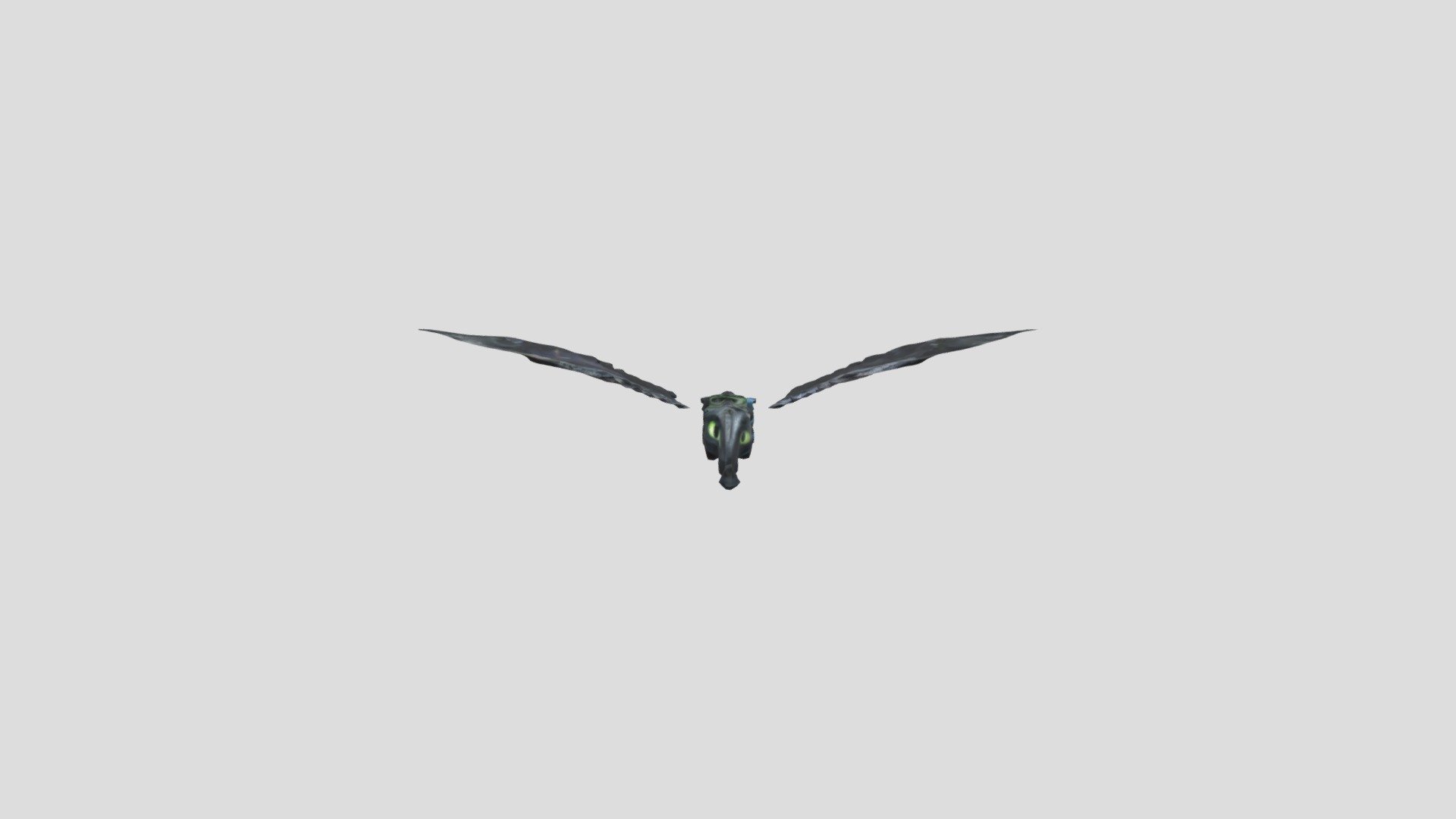 Dragon Toothless   Flying Crocodile - Download Free 3d Model By 