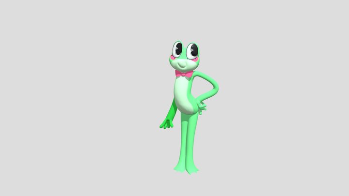 Ribbit FULL • The Amazing Digital Circus 3D Model