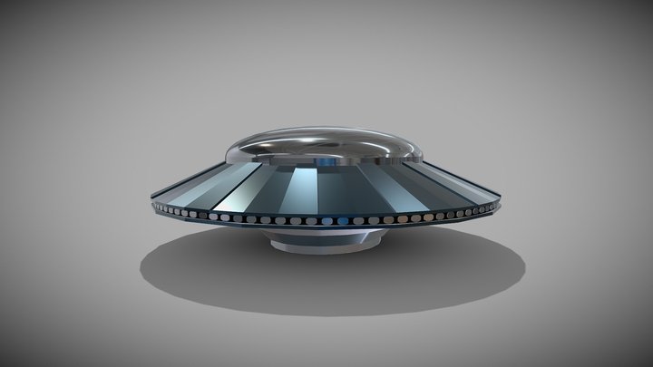 UFO (unidentified flying object) 3D Model