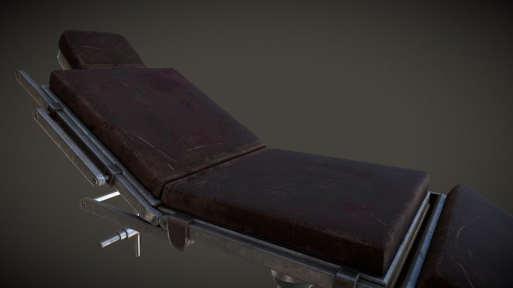 Asylum Operating Chair 3D Model