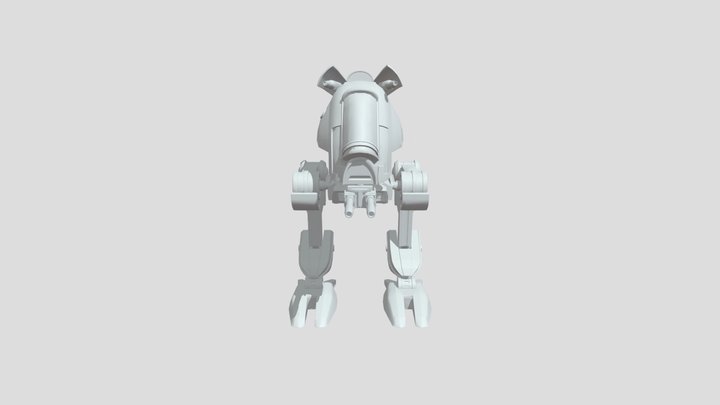 AT-XT UNTEXTURED 3D Model