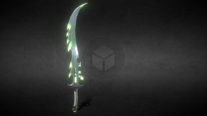 Drukhari Venom Blade 3D Model