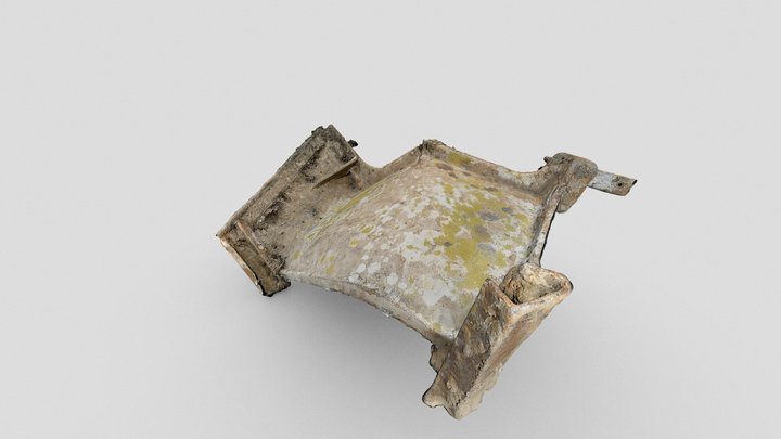 Plane wreck part 3D Model