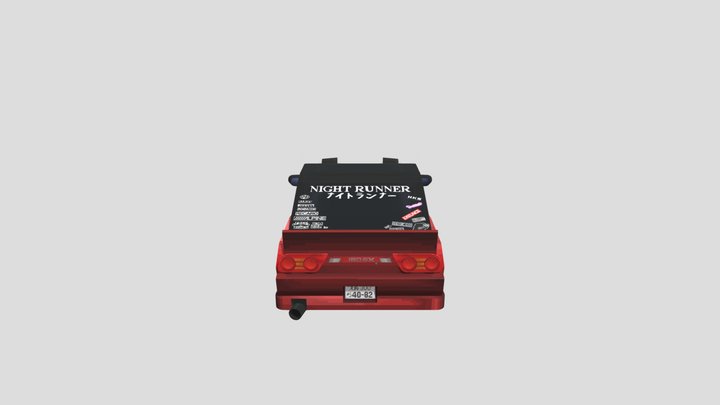 Nissan 180SX 3D Model