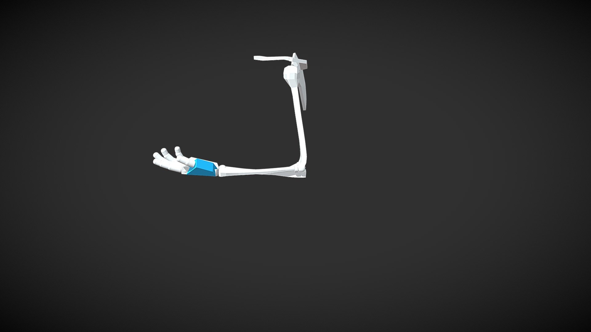 Arm Bone(Elbow) Bending Animation 3D model by chummyisland [173c120] Sketchfab
