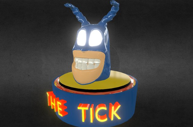 The Tick 3D Model