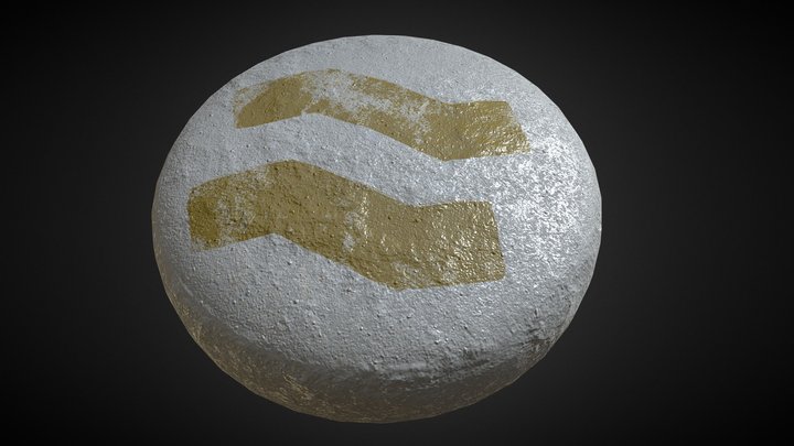 Earth Rune - Runescape 3D Model
