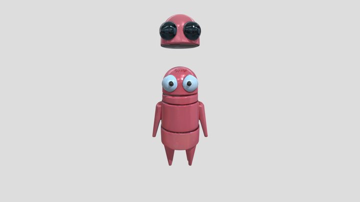 R.E.P.O repo game ROBOT 3D Model