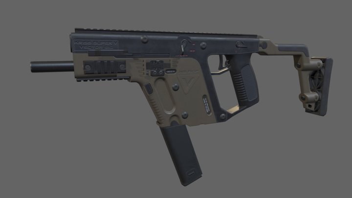 Kriss Vector 3D Model