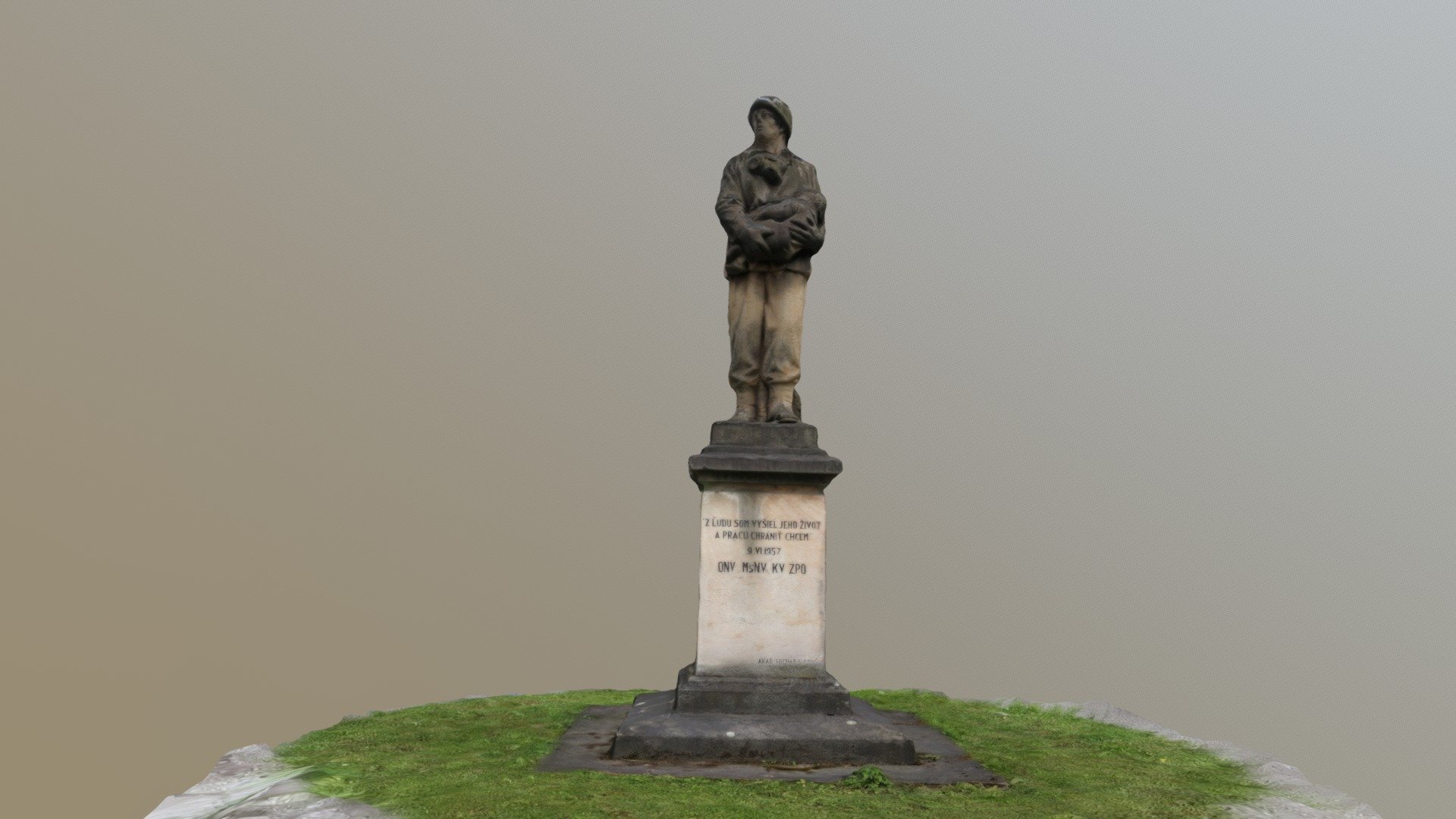 Partisan Statue Zilina, Slovakia - 3D model by Unfold Workshops ...