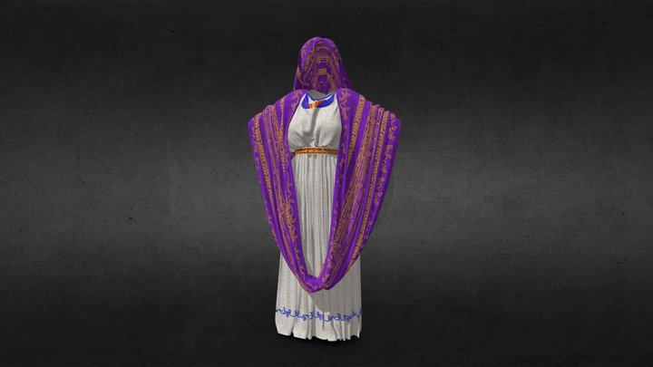Punic Dress 3D Model