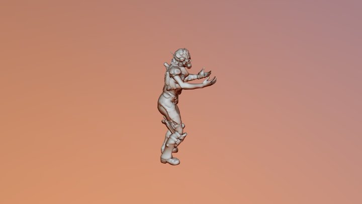 GDC Loss Emote Animation 3D Model