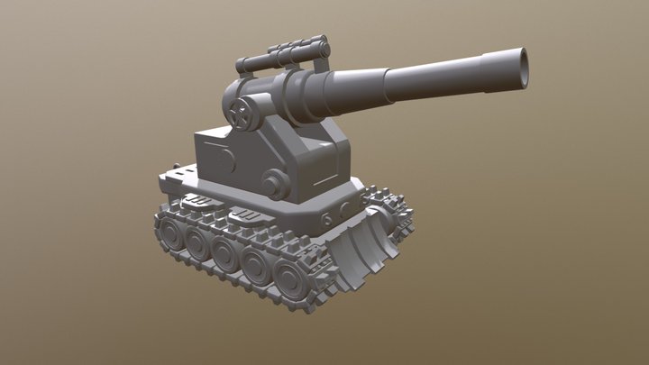 Artillery Canonn 3D Model