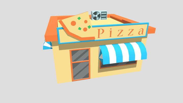 PizzaHub 3D Model