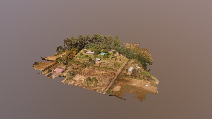 Quillagua - Paine, Chile. 3D Model