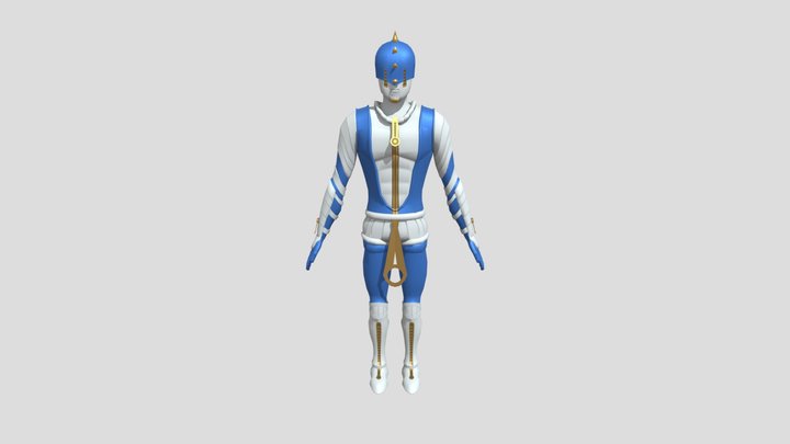 Zipperman 3D Model