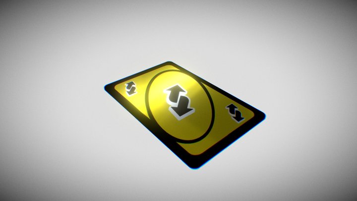 Golden UNO Reverse Card (Reupload / Fixed)