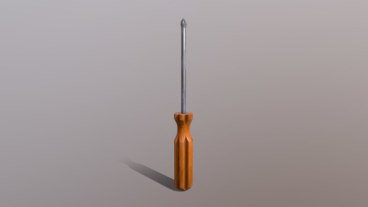 Screwdriver Time 3D Model