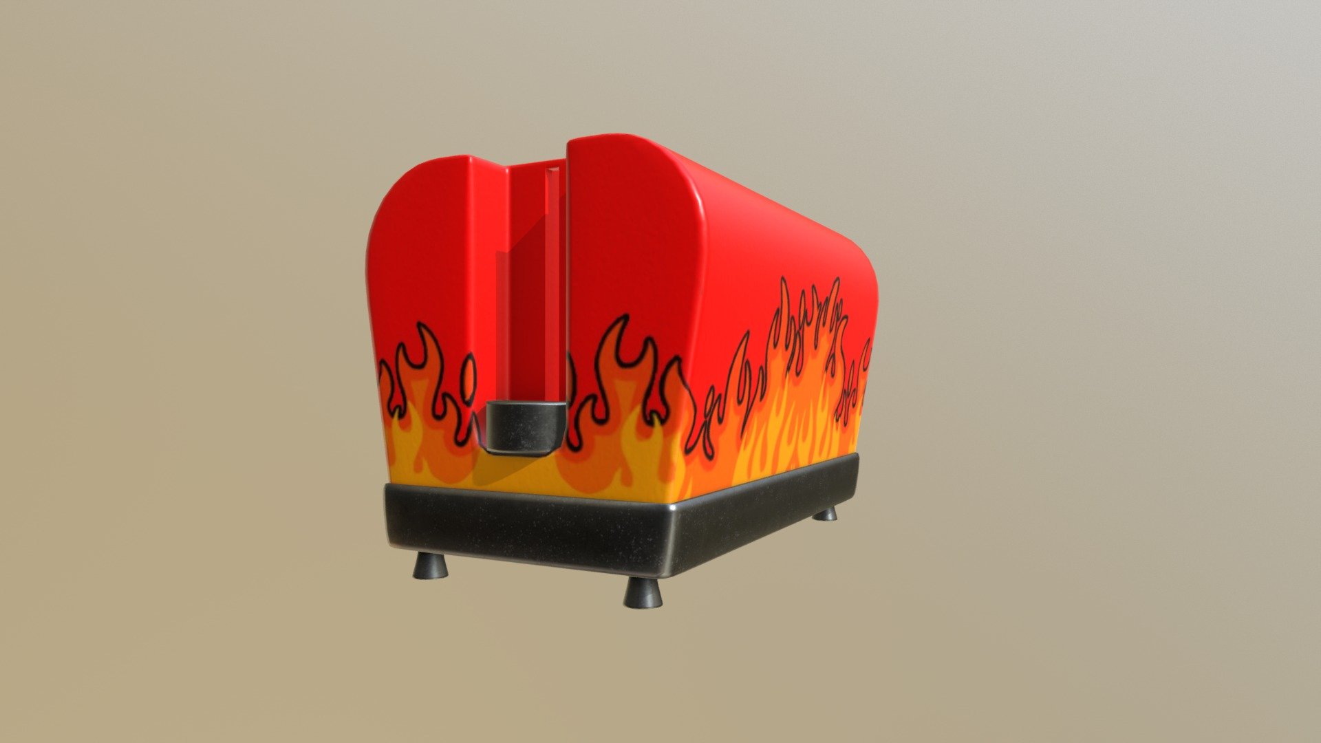 The Toaster - 3D model by Ehron Wood (@etiger1995) [174637c] - Sketchfab