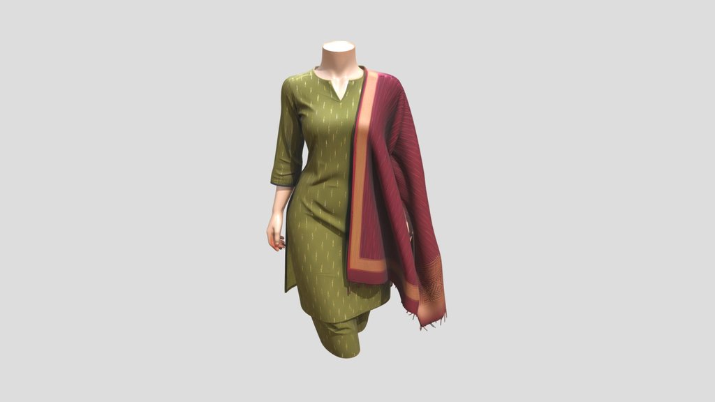 3D Kurta