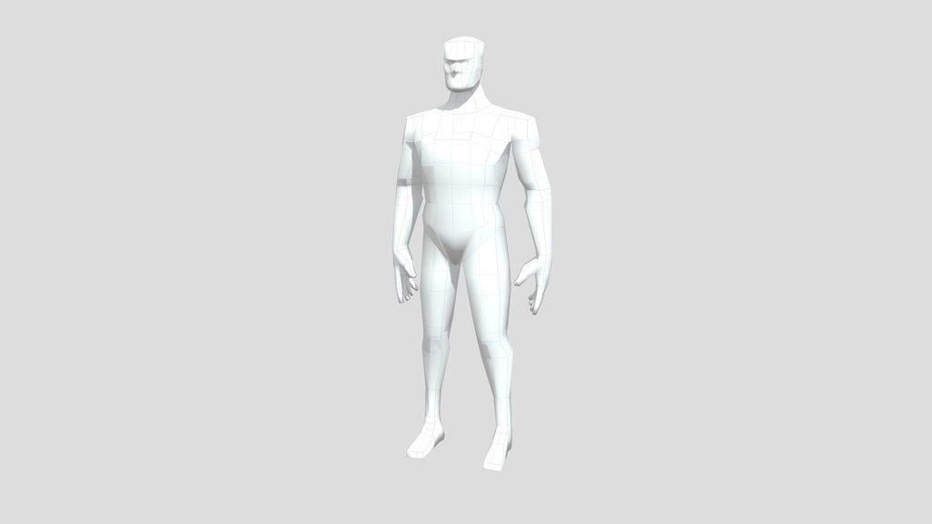 Lowpoly Character (blender)