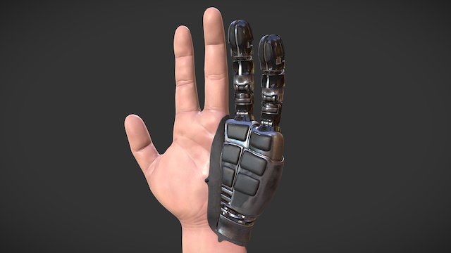 Bionic Hand 3D Model