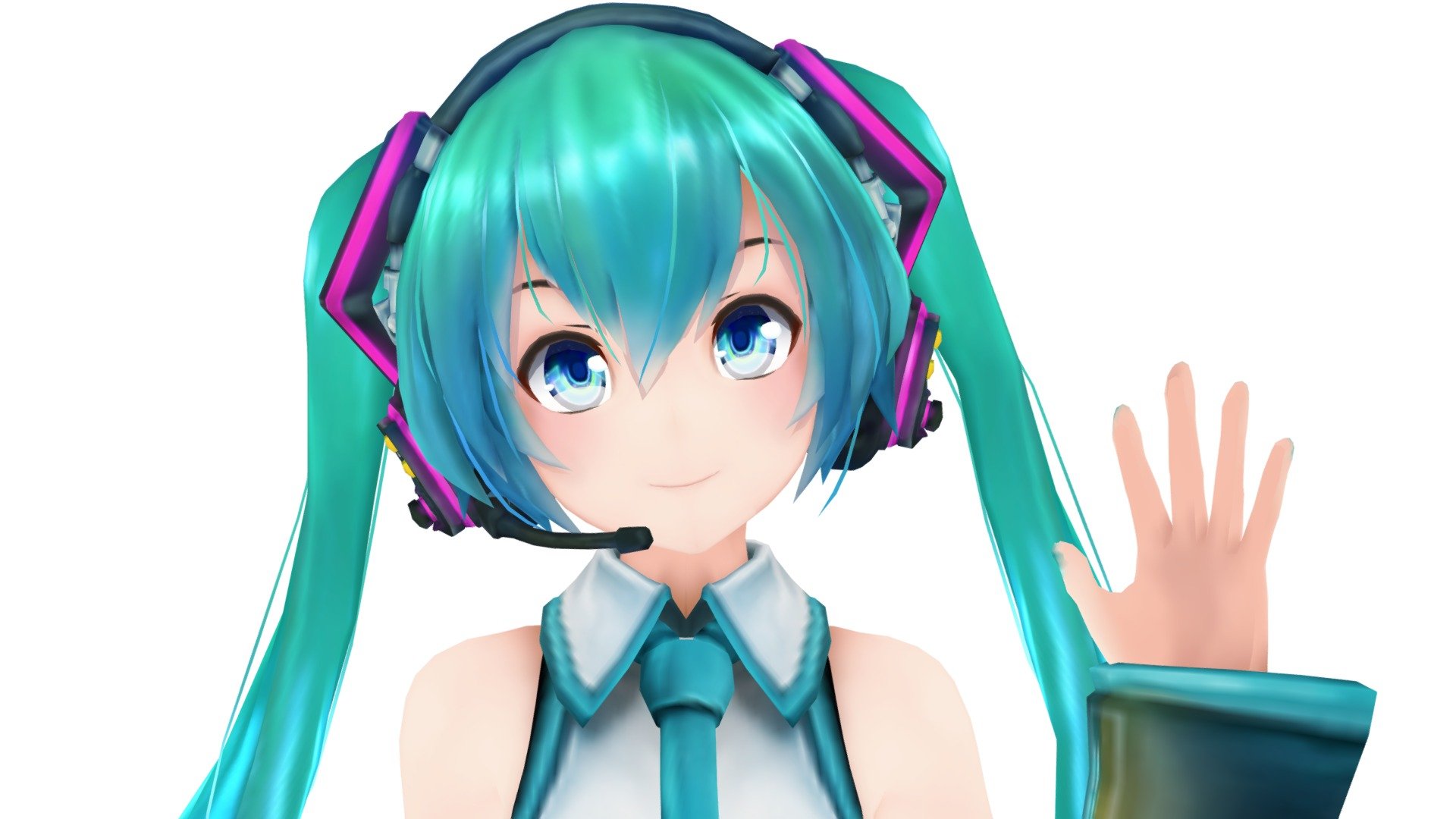 初音ミク】”カソクタイプミク” - Download Free 3D model by