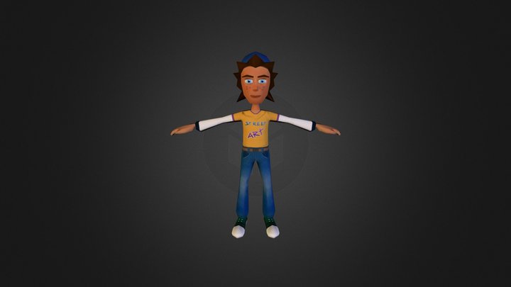 Tommy (low poly) 3D Model