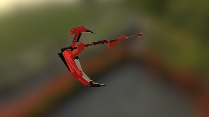 Crescent Rose Anim 3D Model