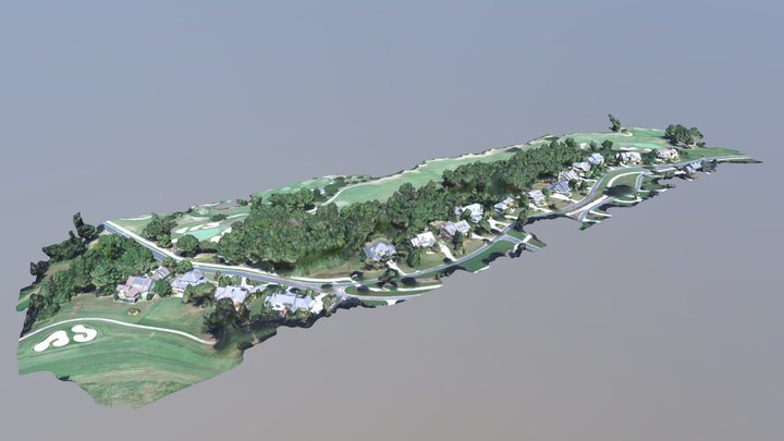 1200038 GA Club Stream Simplified 3d Mesh 3D Model