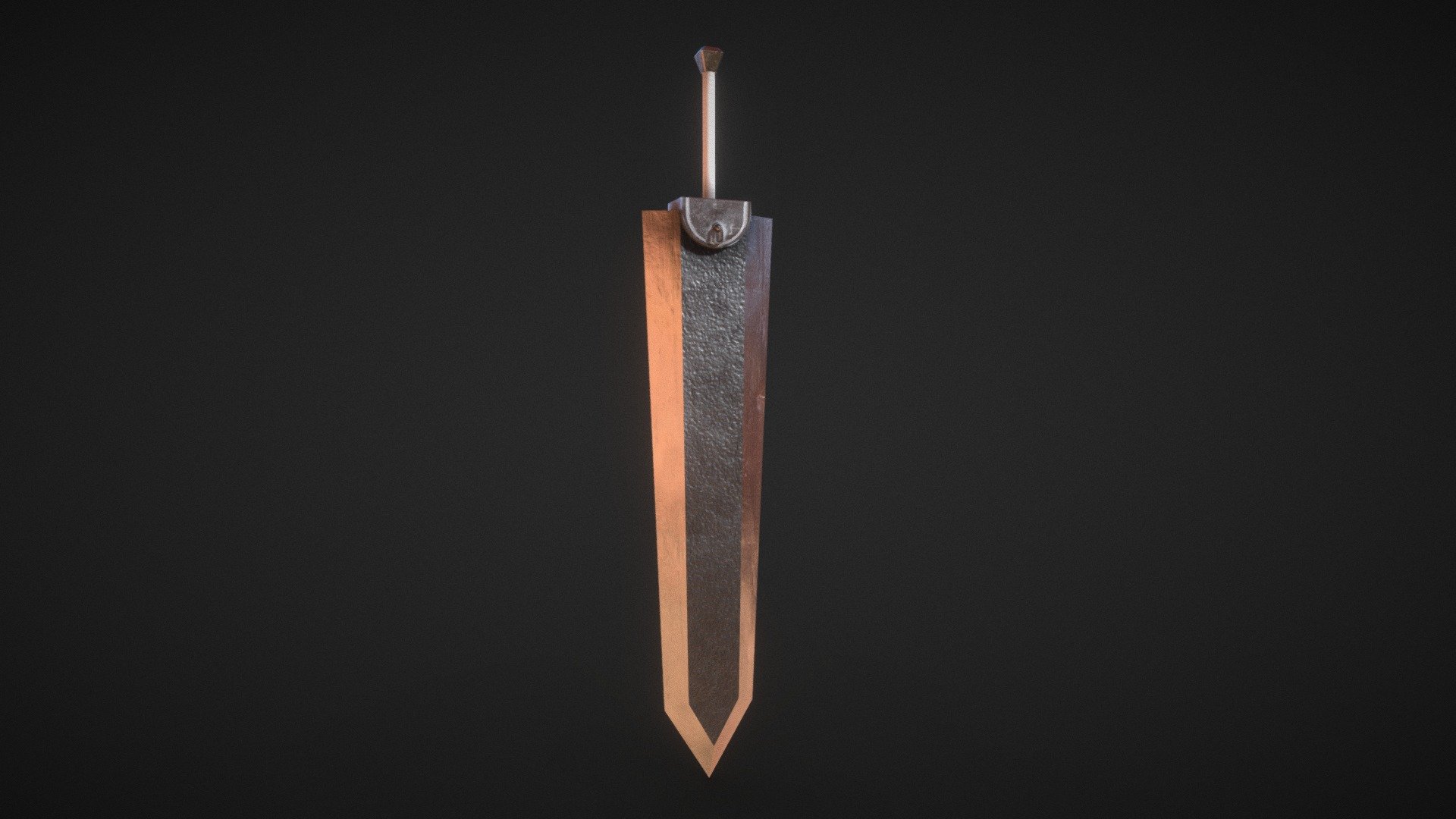 dragon slayer sword from berserk, 3D CAD Model Library