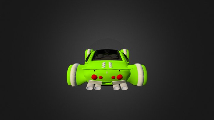 Frog 01 3D Model