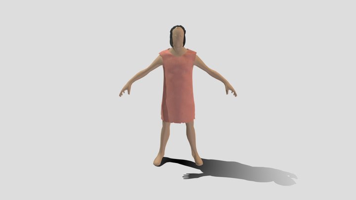 Personaje 3D Avanzado 3D Model