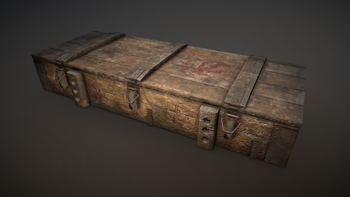 Plasmids Crate 3D Model