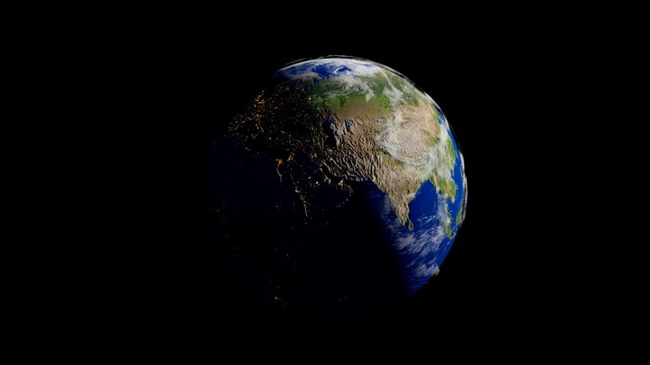 Earth – Free 3D Model STL