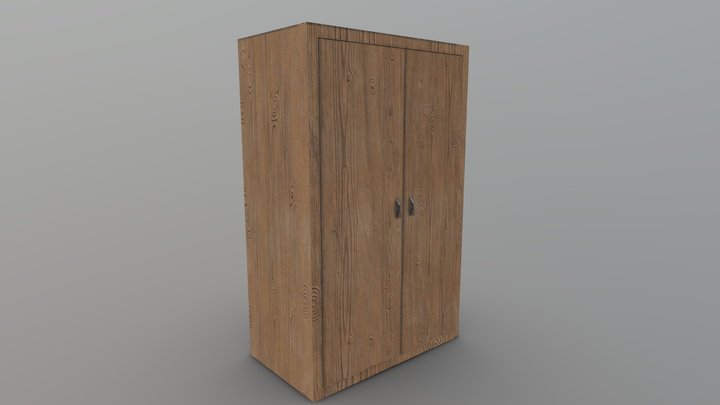 Wardrobe, шкаф 3D Model