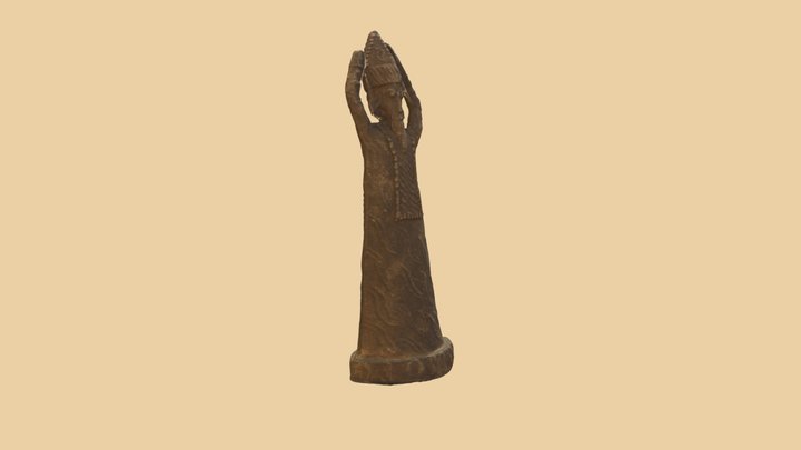 Lead Imitation Figurine 3D Model