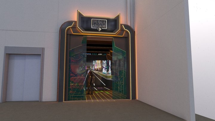 Puma Arcade Las Vegas 3D Model