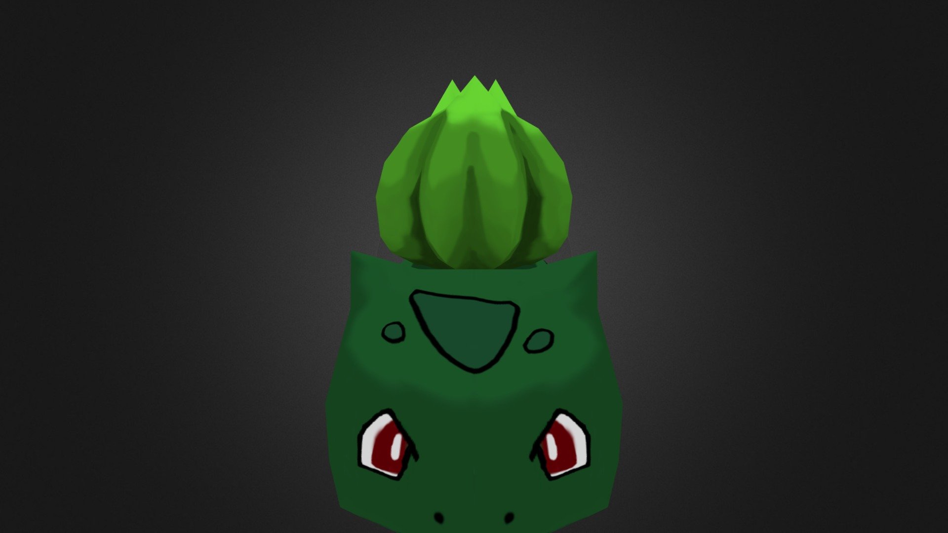 Bulbasaur(LowPoly) 3D model by proxy_doug [174e4ab] Sketchfab