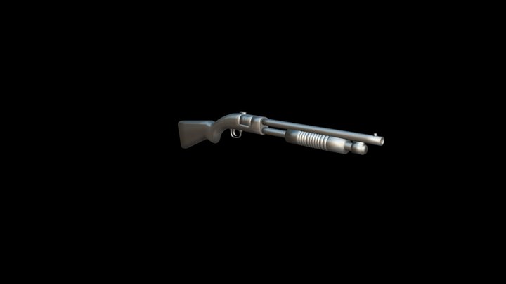 Shoutgun 3D Model