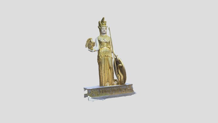 PCM Zbrush Athena 3D Model