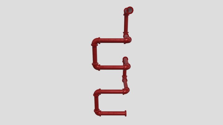 pipe_shelf 3D Model