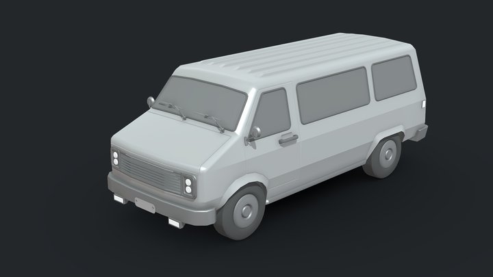 Van_001 3D Model