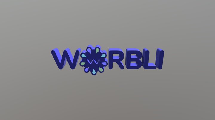 Worbli Logo 3D Model