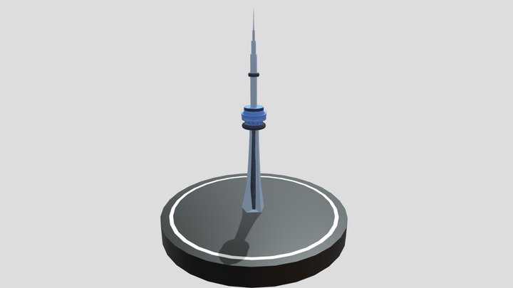 CN Tower 3D Model