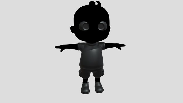Rig - JJ Baby 3D Model